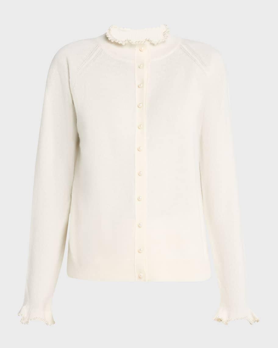 Pearl-Button Cashmere Cardigan product image