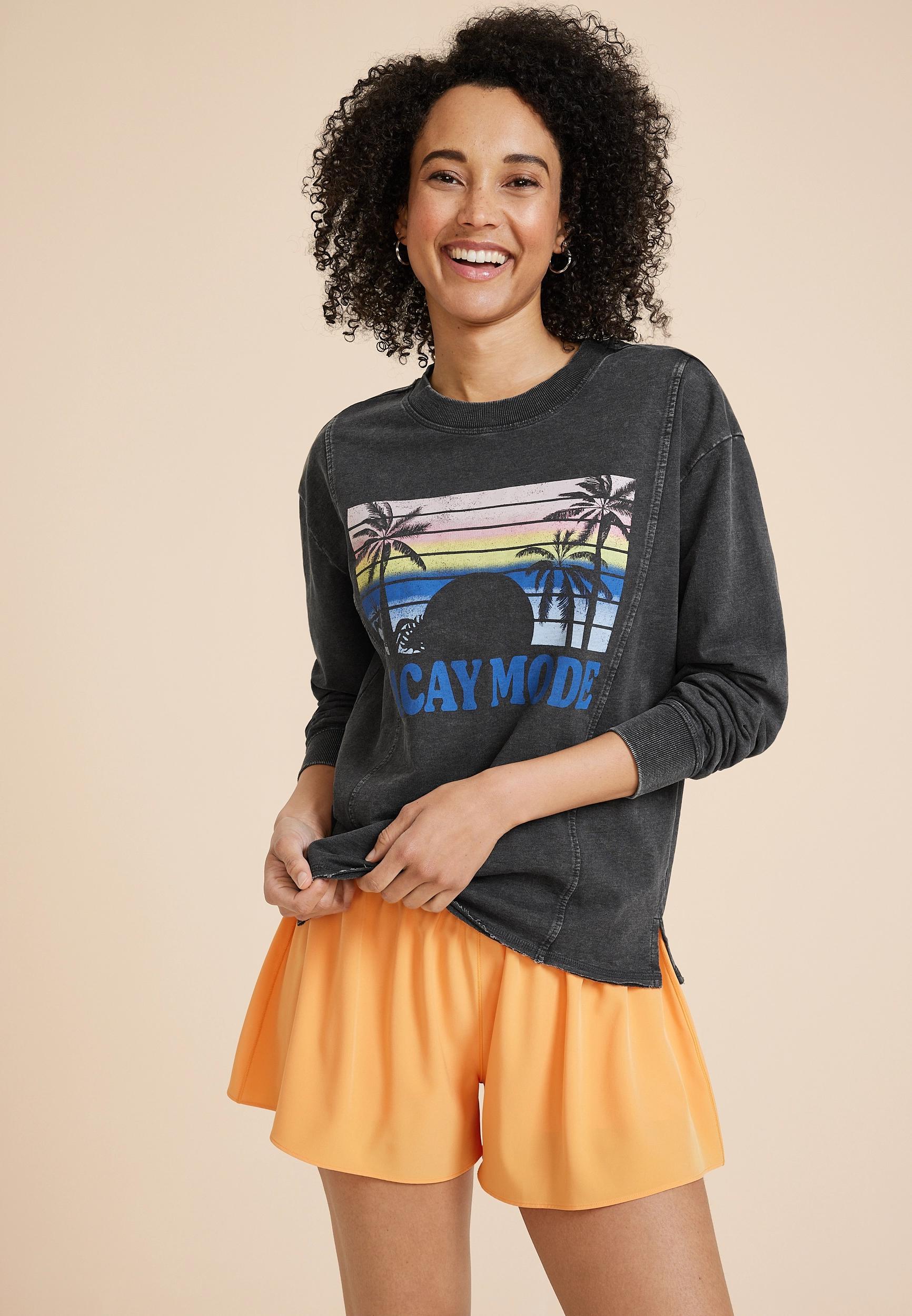 Vacay Mode Relaxed Fit Sweatshirt Product Image