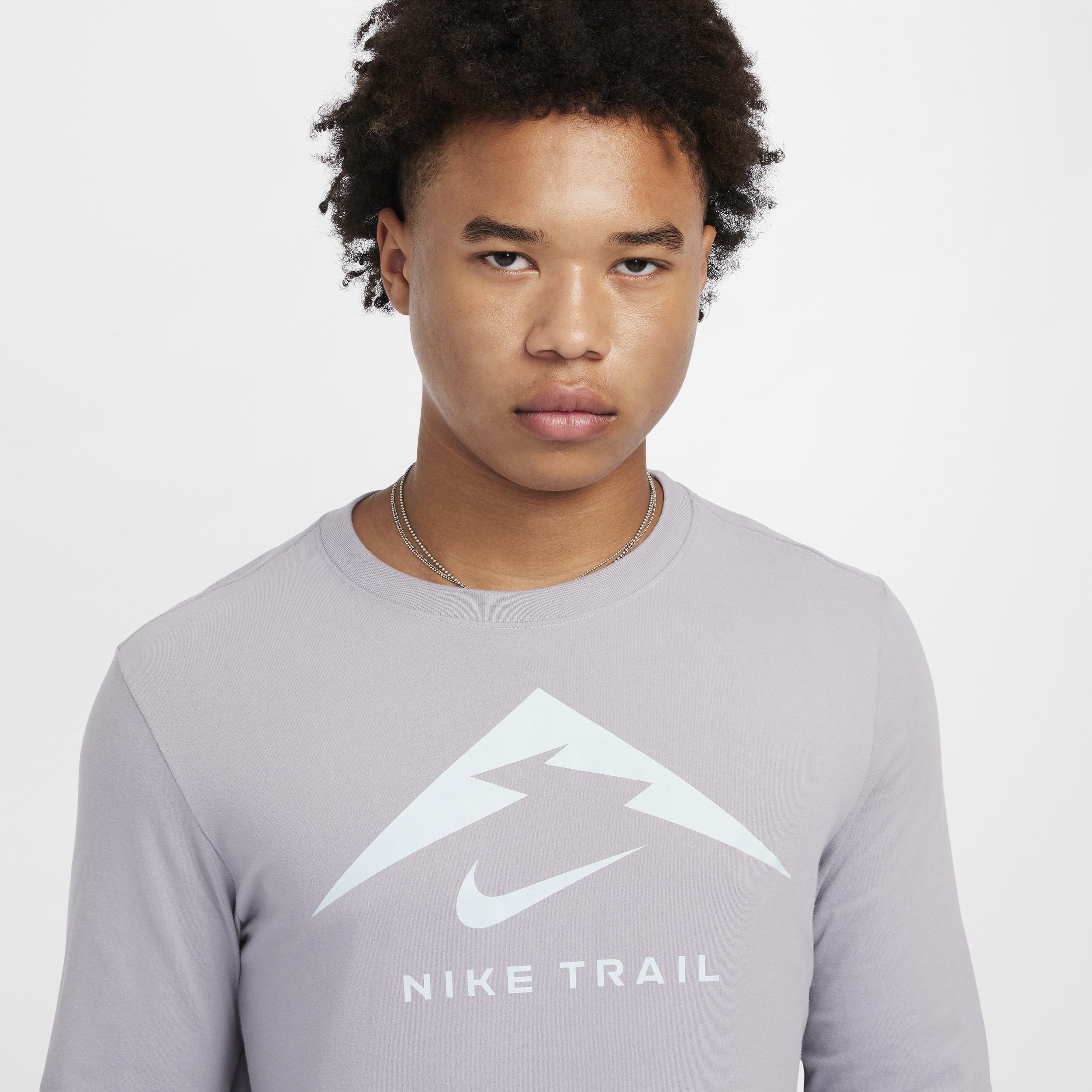 Nike Mens Dri-FIT Long-Sleeve Trail Running T-Shirt Product Image