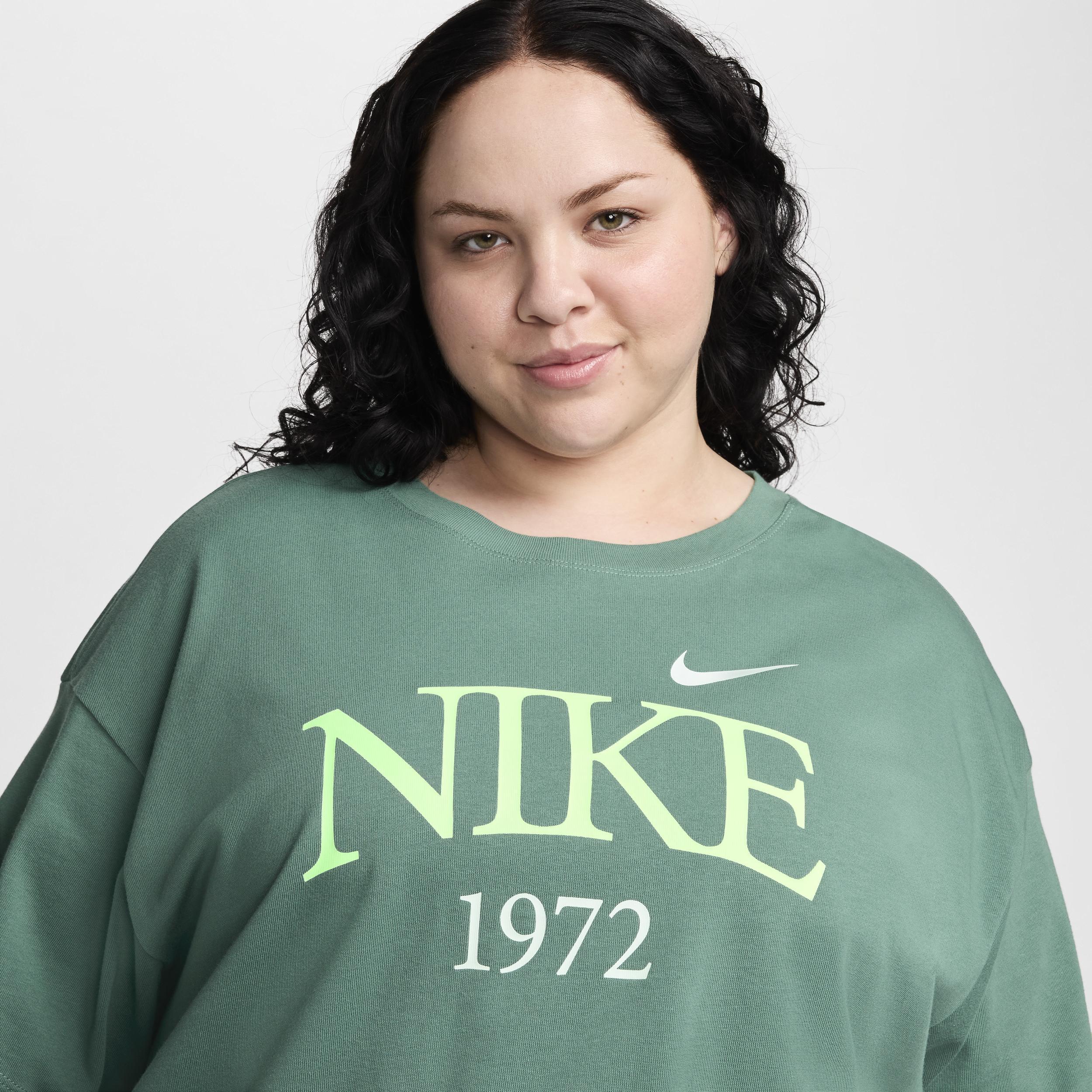 Womens Nike Sportswear Classic T-Shirt (Plus Size) Product Image