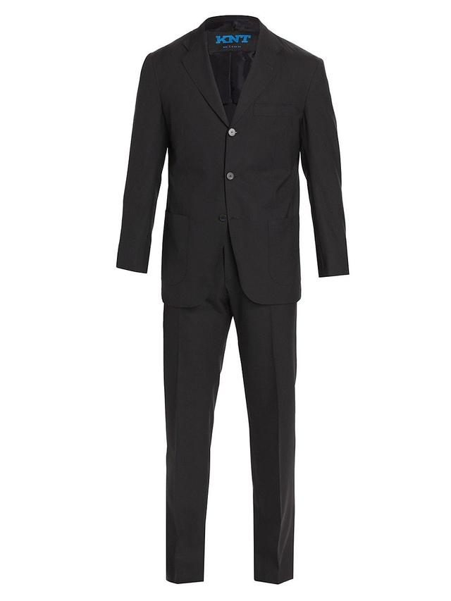 Mens Two-Piece Wool Suit Set Product Image