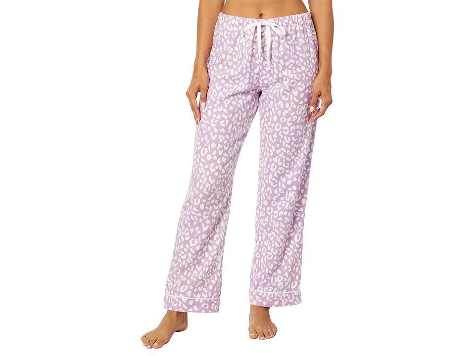 P.J. Salvage Flannel PJ Pants (Lilac Wild Spots) Women's Pajama Product Image