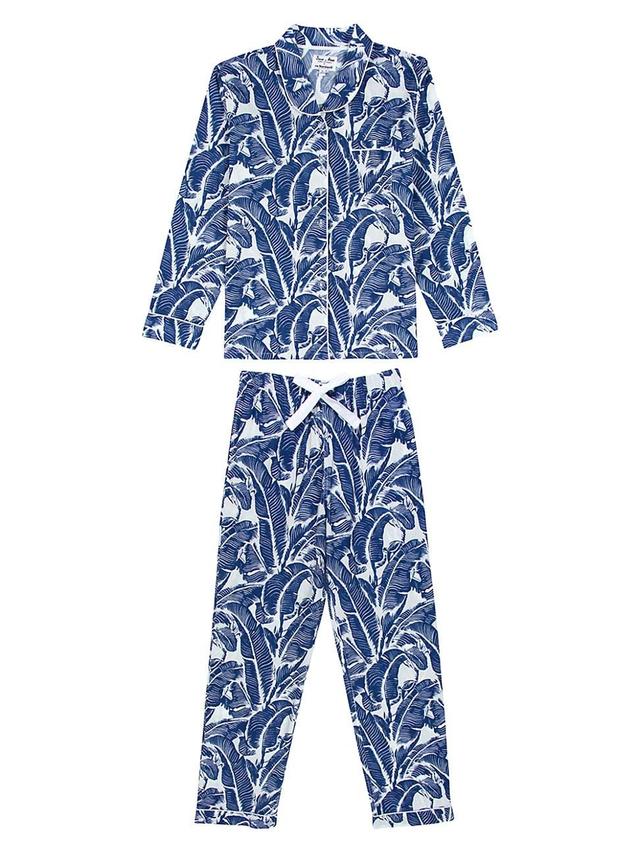 Womens Martinique Banana Leaf Long PJ Set Product Image