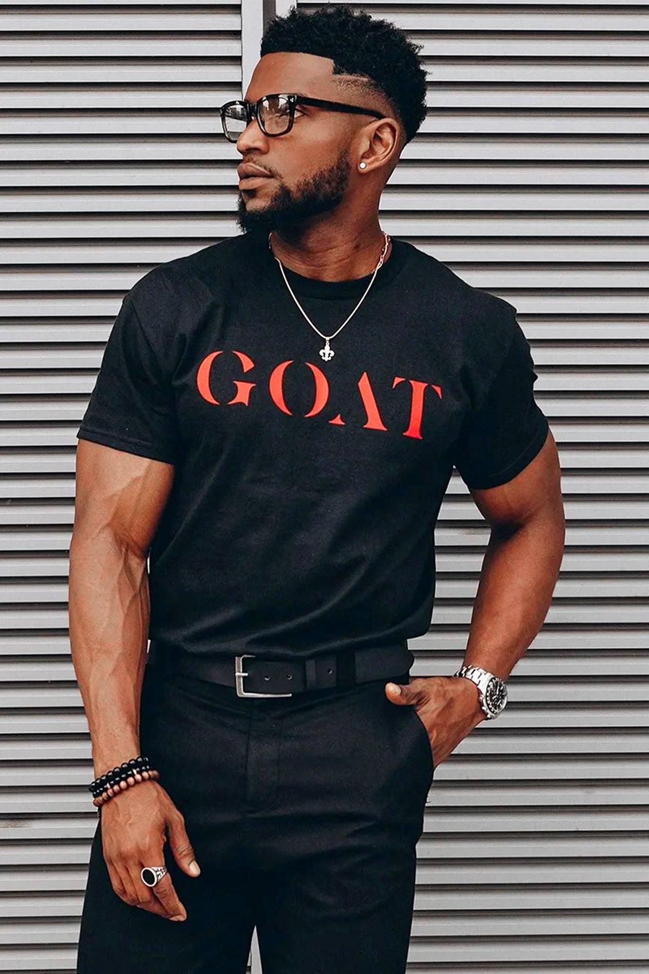 The GOAT Short Sleeve Tee - Black Product Image