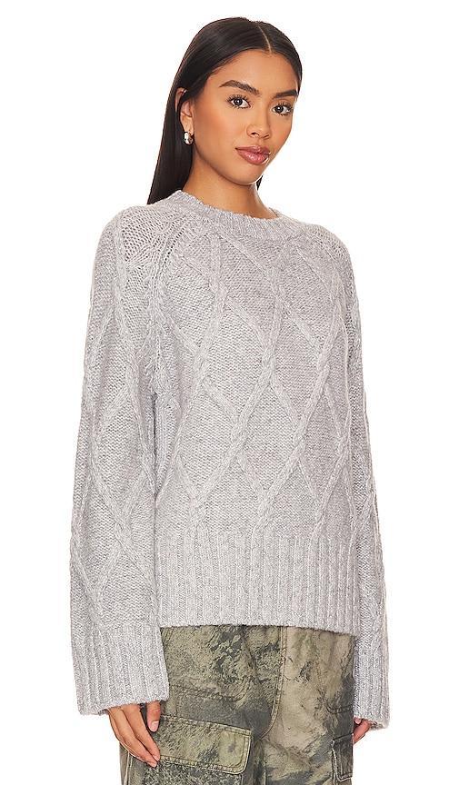 Steve Madden Micah Sweater in Grey. Size L. Product Image