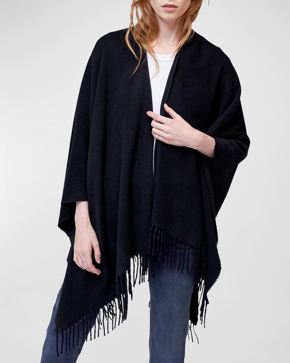 rag & bone Fringed Cashmere Ruana Product Image