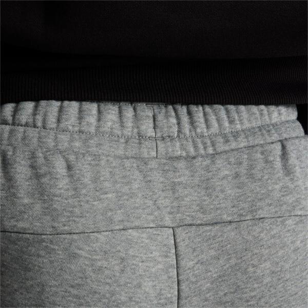 PUMA Essentials Logo Men's Pants in Medium Grey Heather Product Image