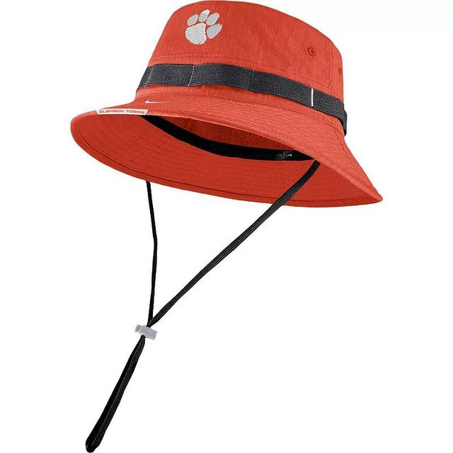 NIKE Men's  Orange Clemson Tigers Boonie Performance Bucket Hat Product Image