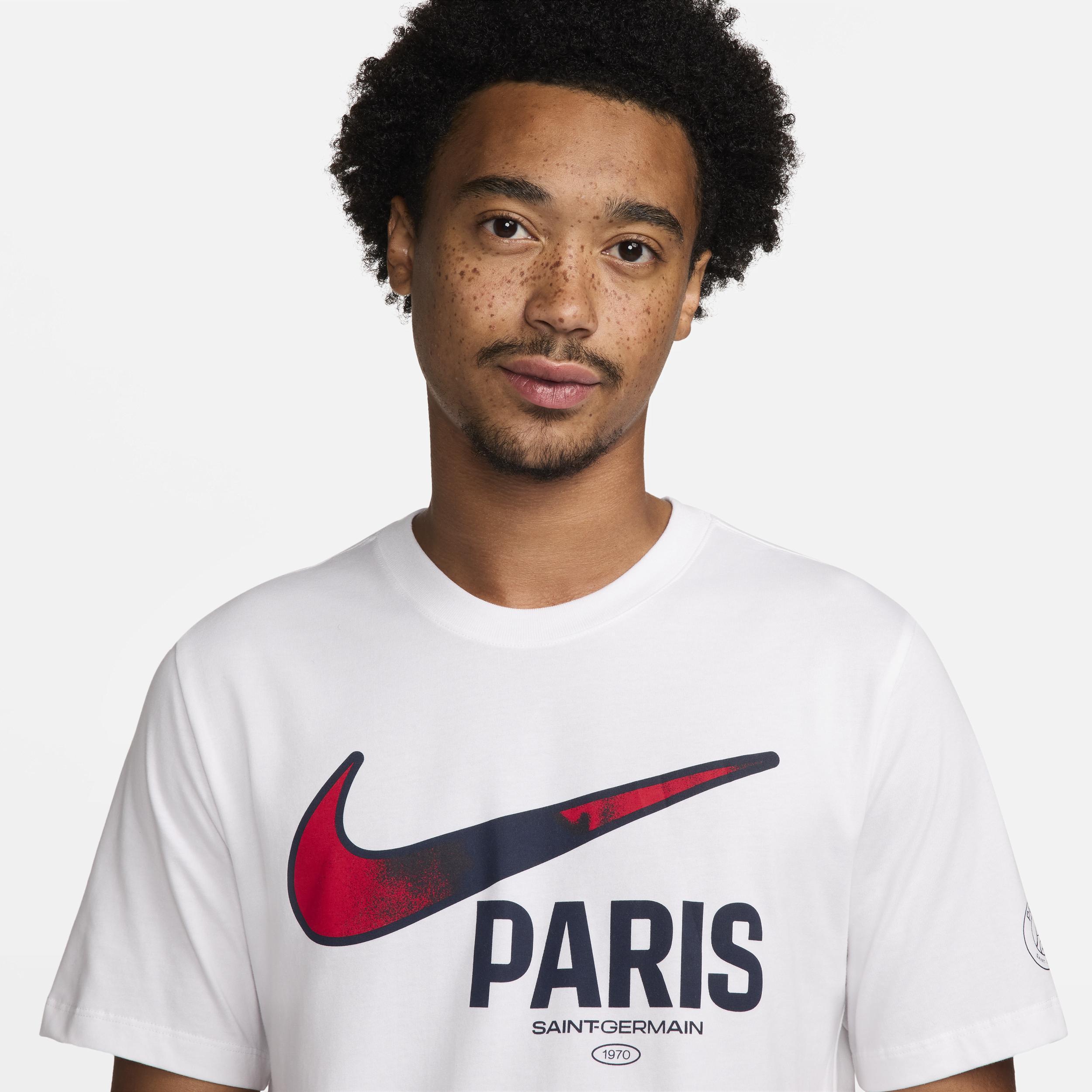 Paris Saint-Germain Swoosh Men's Nike Soccer T-Shirt Product Image