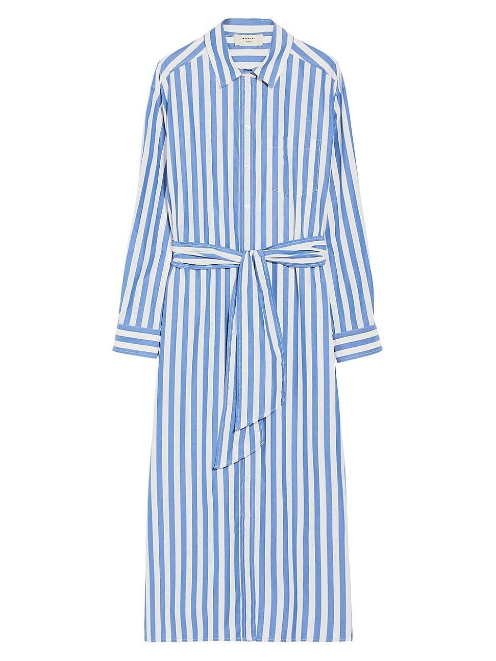 Womens Falasco Striped Cotton Shirtdress Product Image