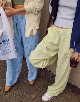 Aerie Off-Duty Seersucker Trouser PJ Product Image