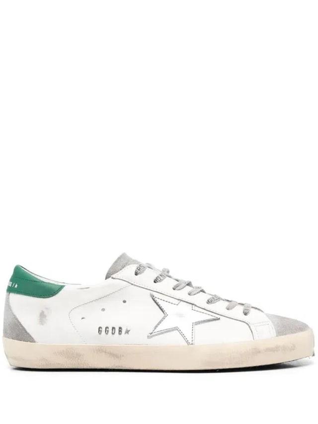 GOLDEN GOOSE Super-star Low-top Sneakers In White Product Image