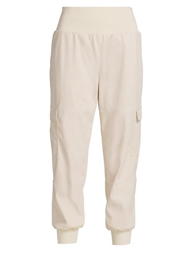 Womens Giles Faux-Leather Cargo Pants Product Image