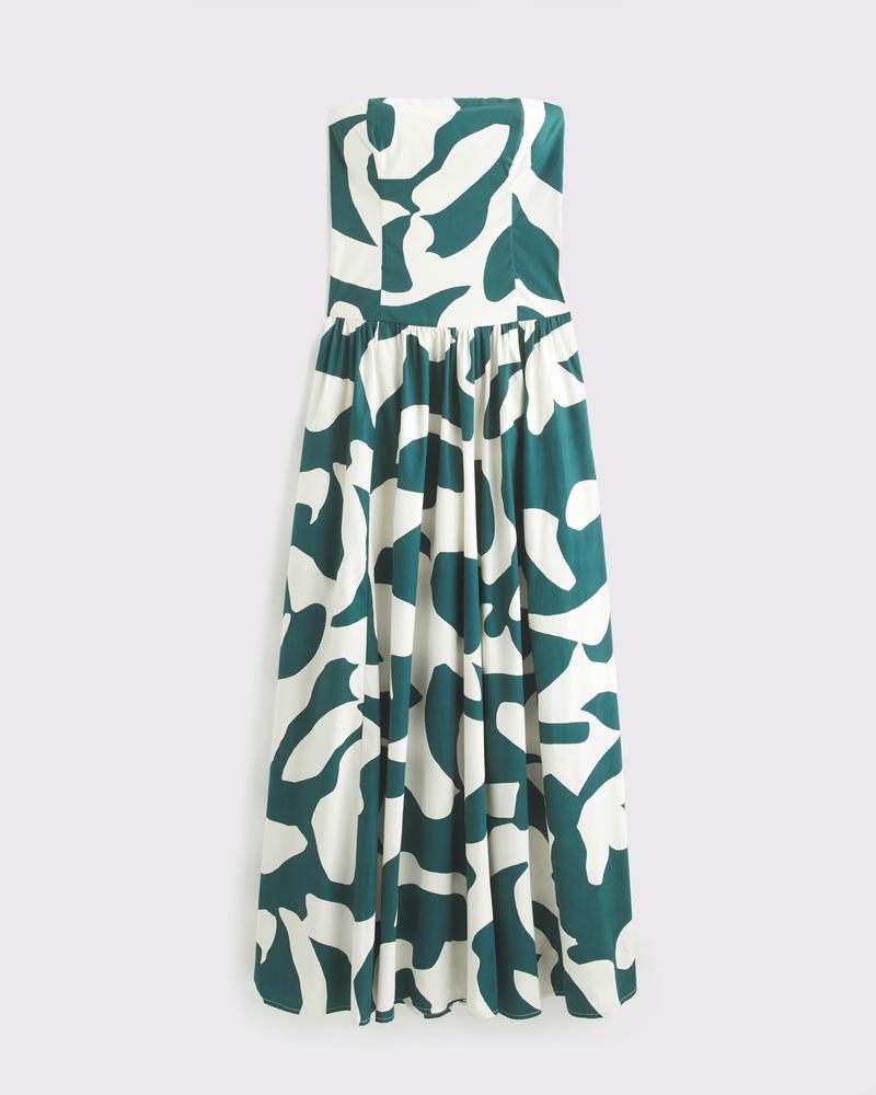 Strapless Drop-Waist Maxi Dress Product Image