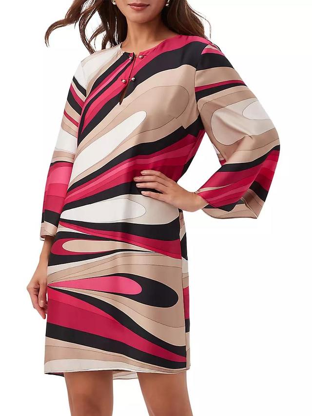 Nallia Wynwood Waves Shift Dress Product Image