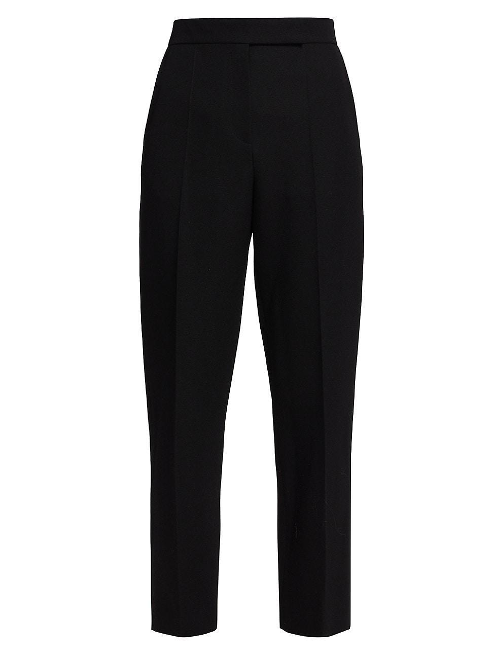 Womens Vesta Straight-Leg Wool Pants product image