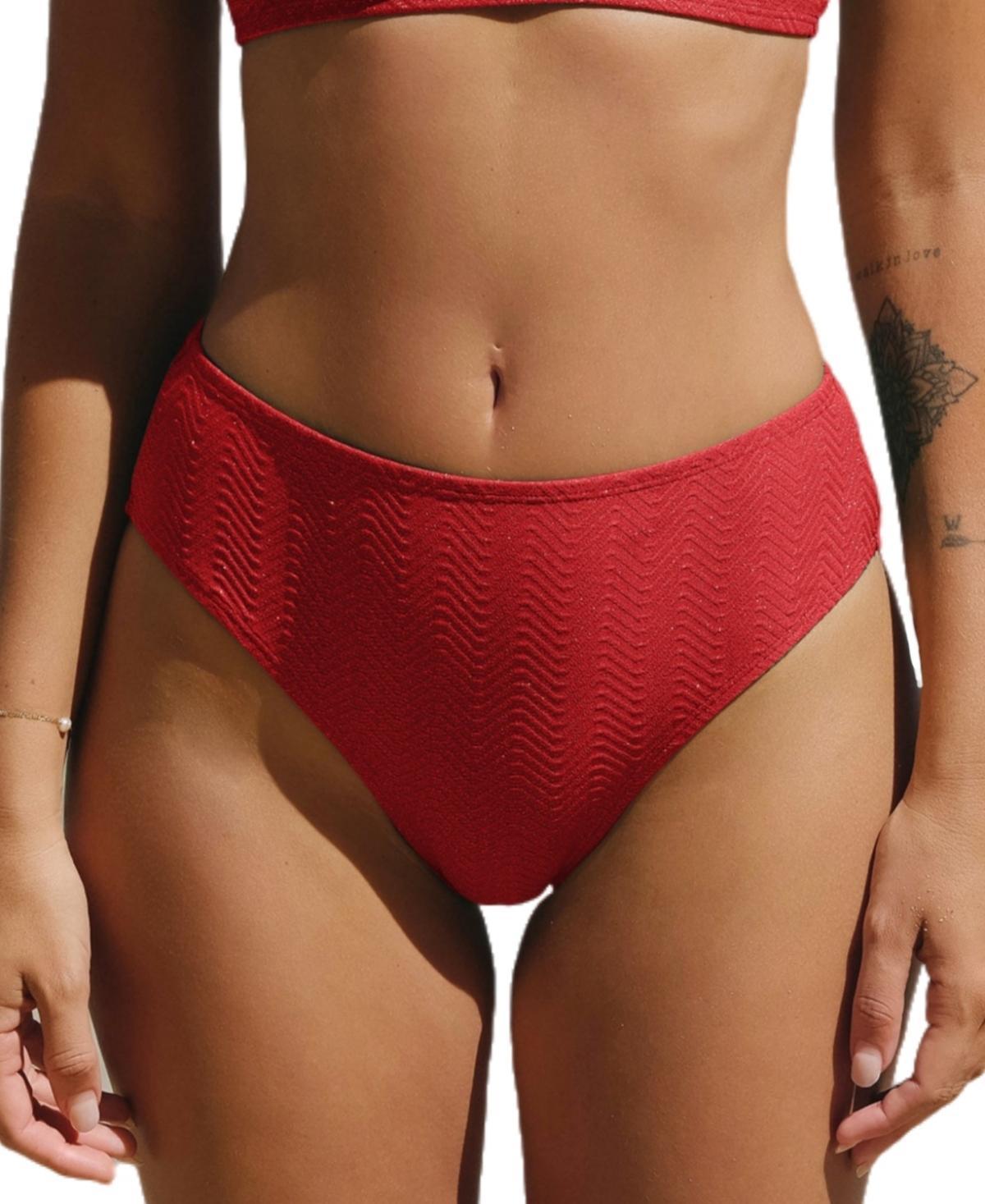 Womens Brazilian Obsessed Mid Rise Bikini Bottom Product Image