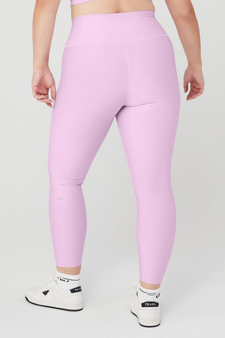 7/8 High-Waist Airlift Legging - Sugarplum Pink Female Product Image