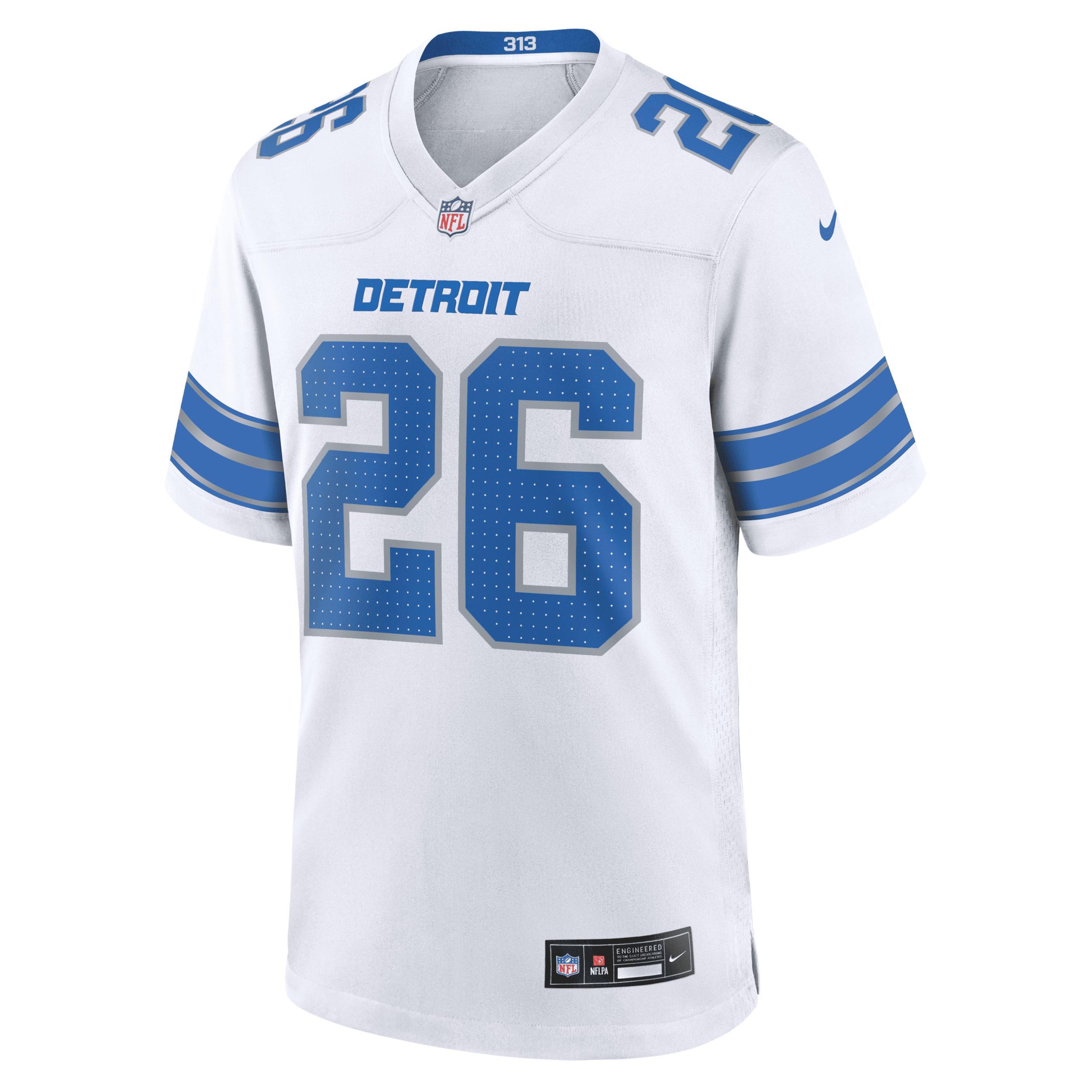 Mens Nike Jahmyr Gibbs Detroit Lions Game Jersey Product Image