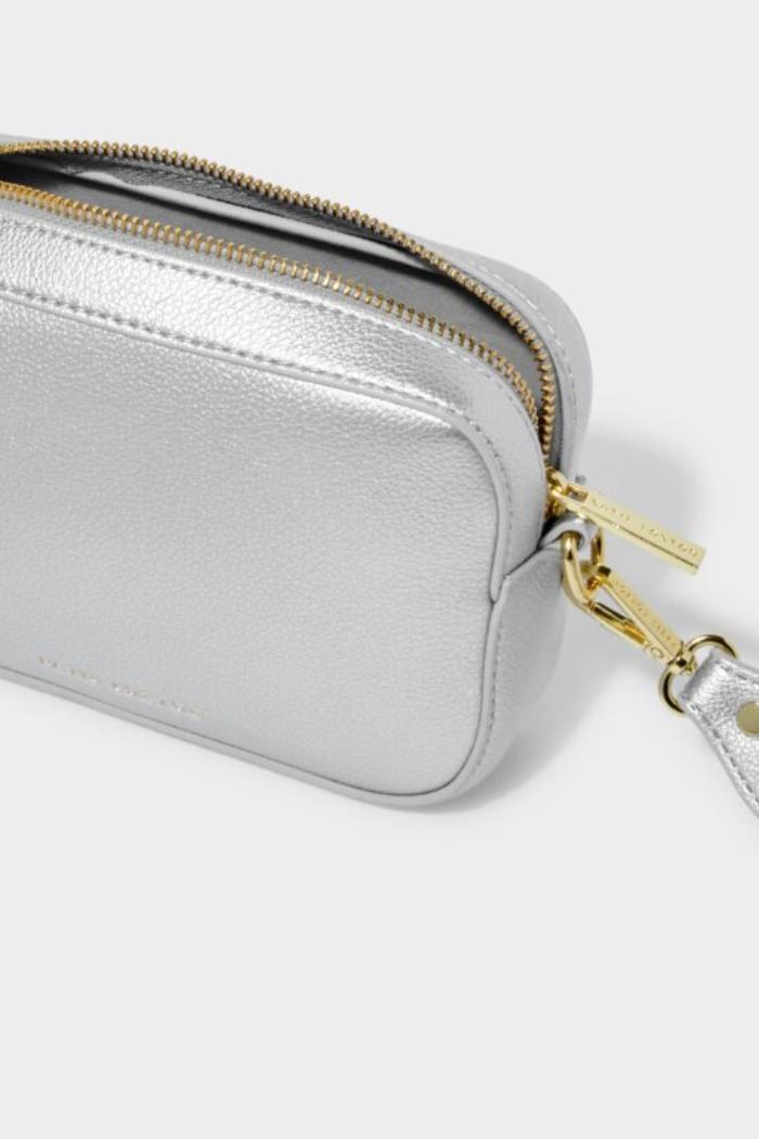 ZANA MINI CROSSBODY BAG | Silver Product Image