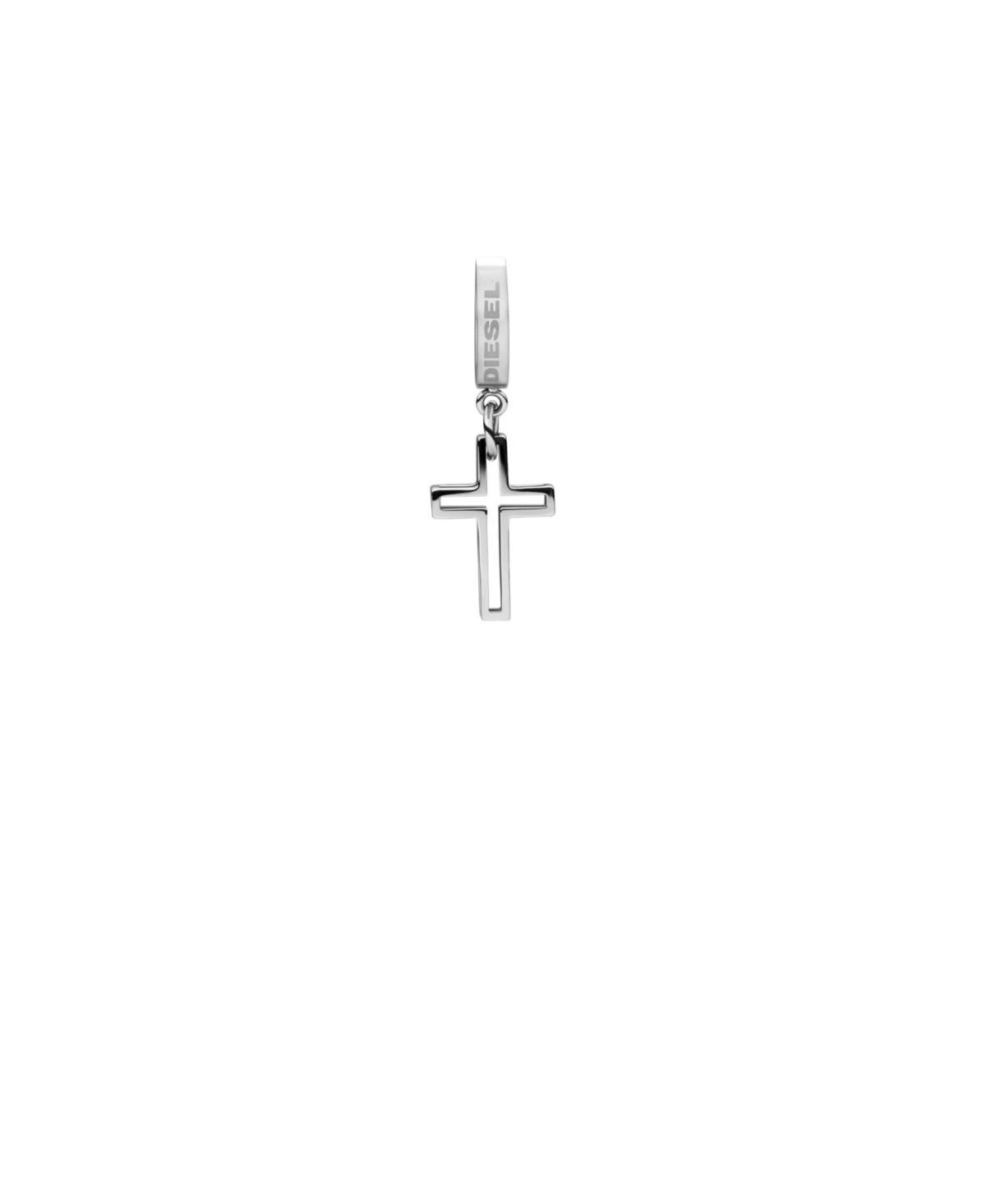 Diesel Mens Stainless Steel Hoop Earring, DX1333040 Product Image