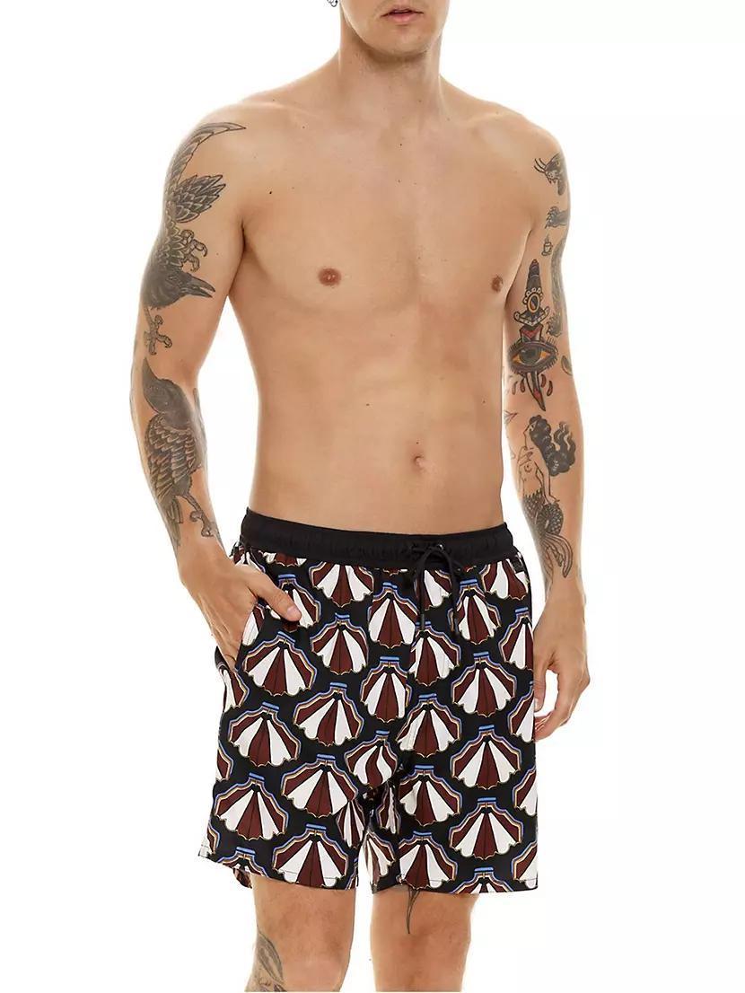 Diving Into Dreams Joe Abstract Swim Trunks Product Image