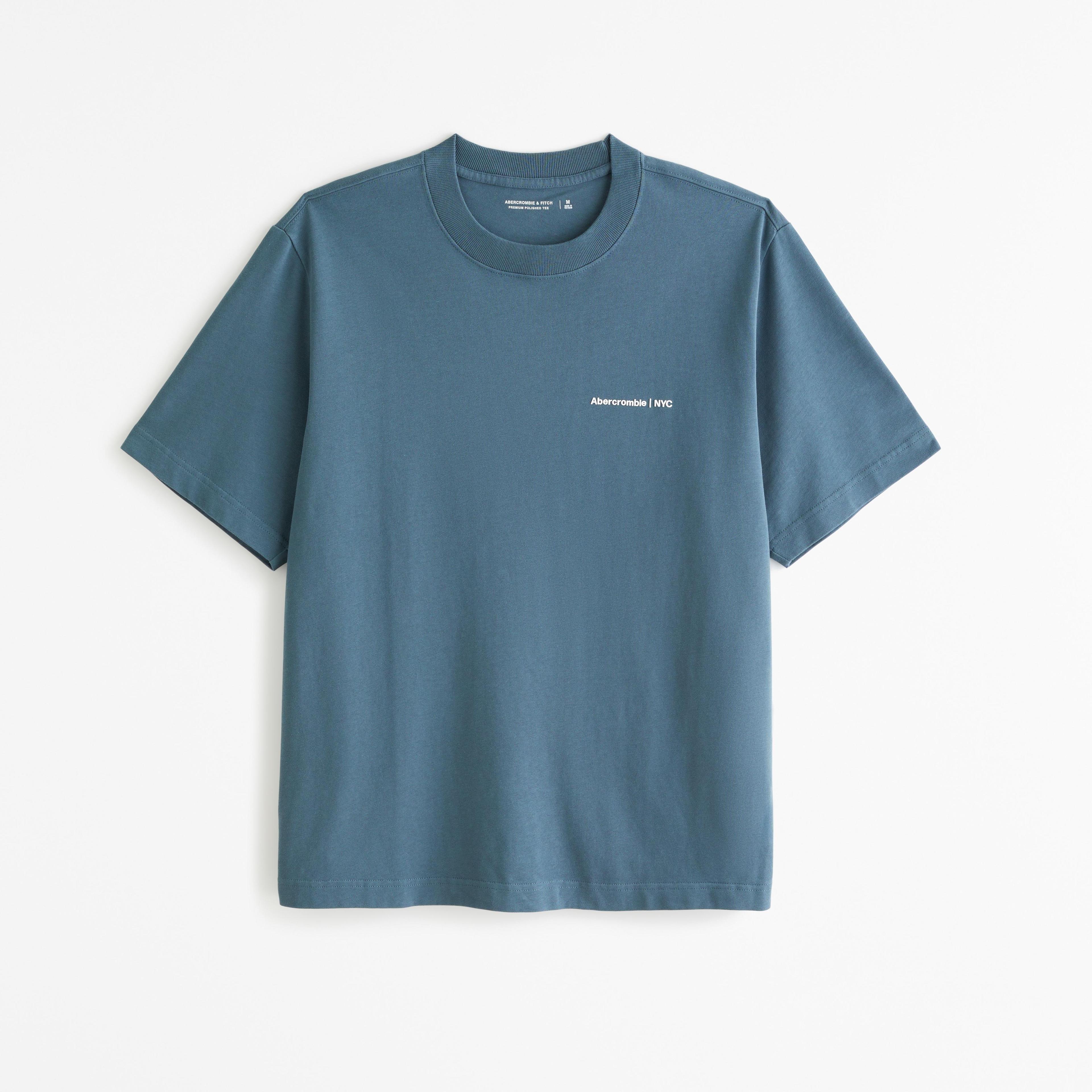 Premium Polished Micro-Logo Tee Product Image