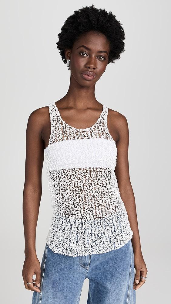 Maison Margiela Plumetis & Voilettes Tank Top | Shopbop Product Image