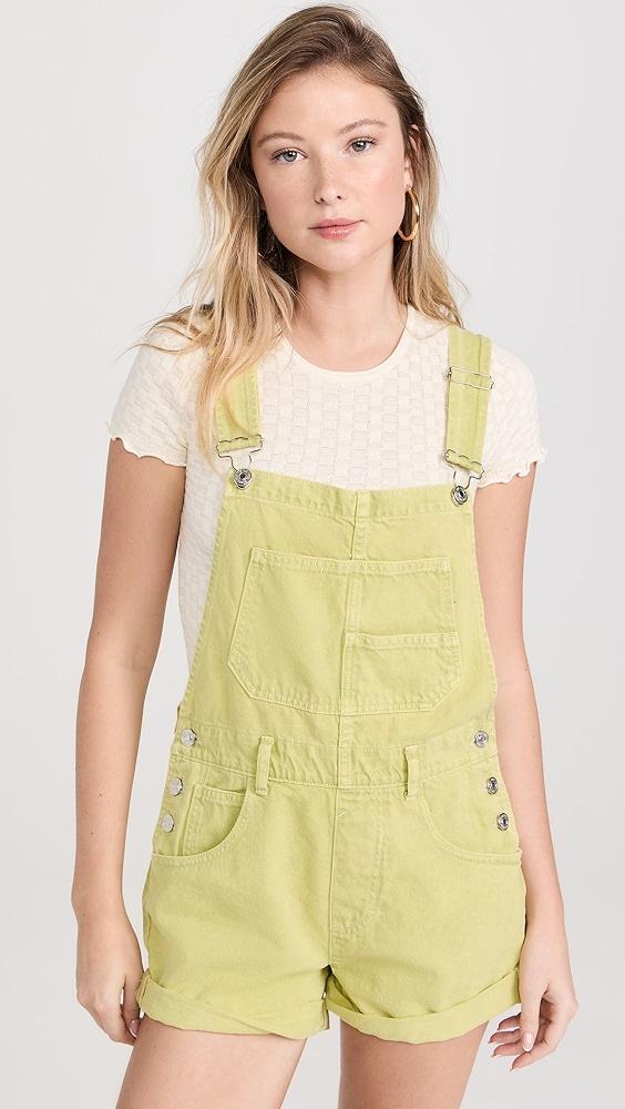 Free People Ziggy Shortall Romper Overalls | Shopbop Product Image