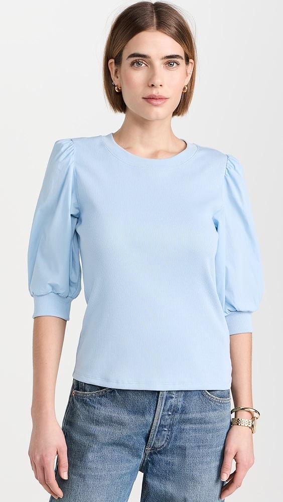 Veronica Beard Jean Crew Neck Coralee Top | Shopbop Product Image