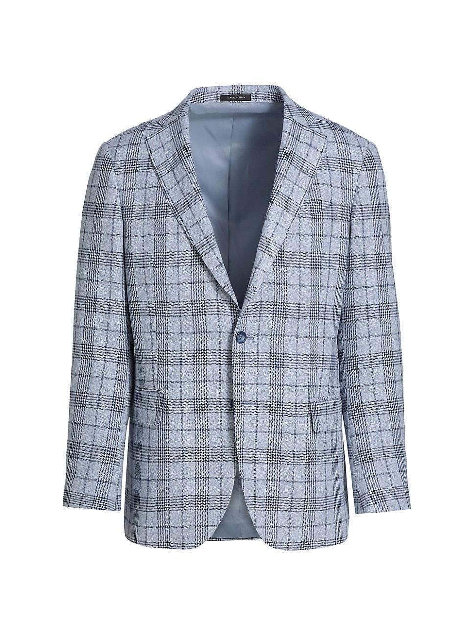 Mens COLLECTION Glen Check Wool-Blend Sport Coat Product Image