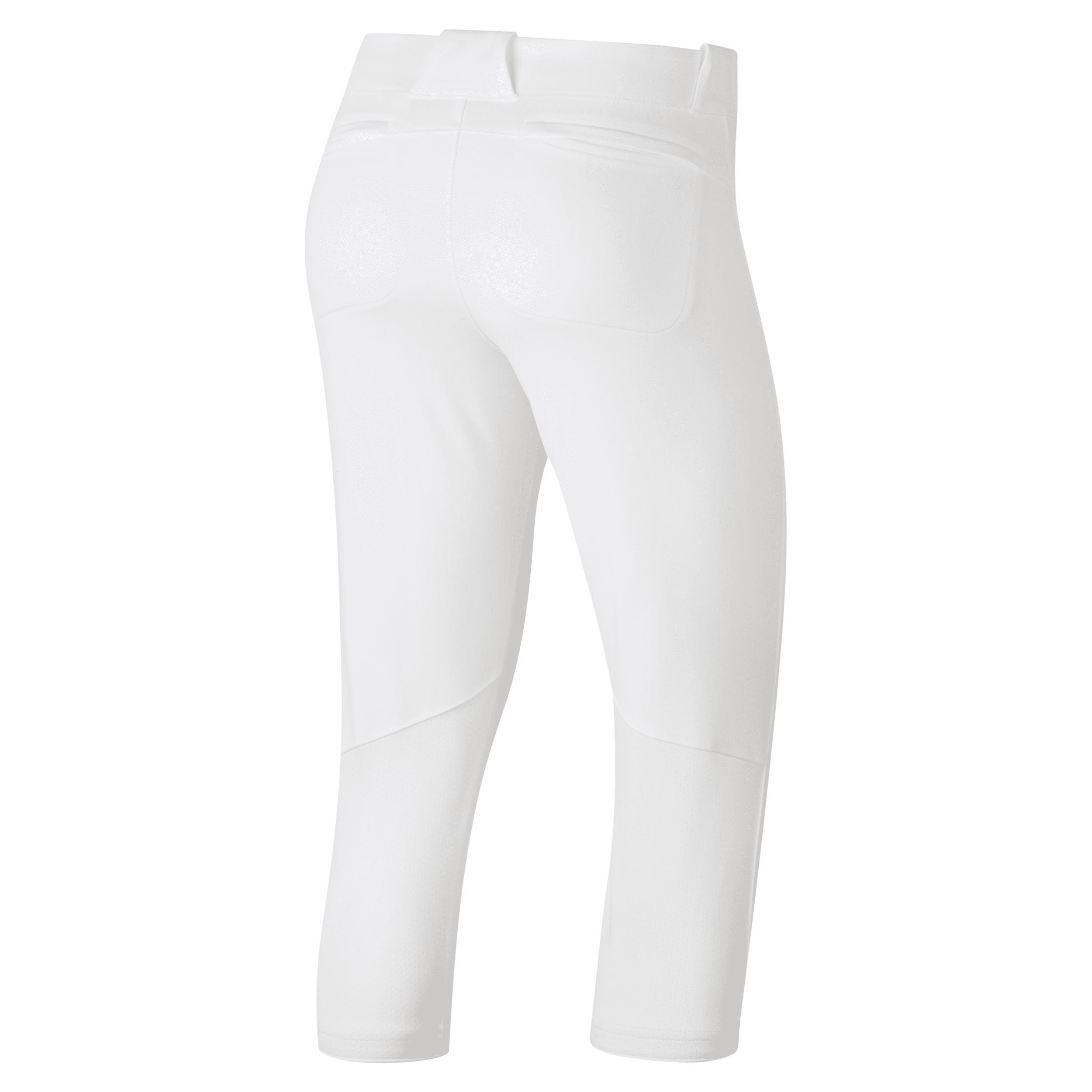 Nike Womens Nike Vapor Select Softball Pants - Womens White/Black Product Image