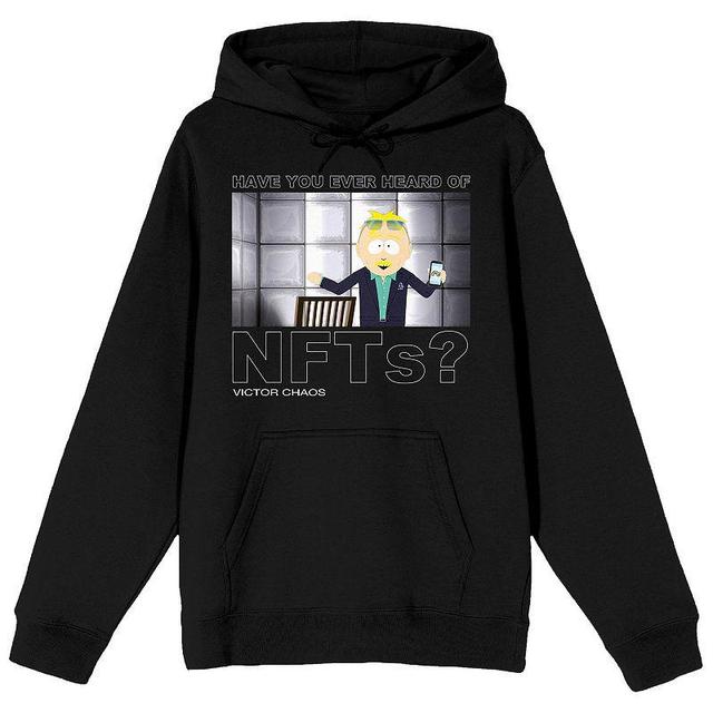 Mens South Park Victor Chaos NFTs Quote Graphic Hoodie Product Image