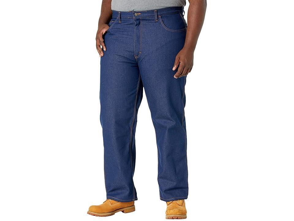 Tyndale FRC Big Tall Rugged Denim Relaxed Fit Dungaree (Denim) Men's Jeans product image