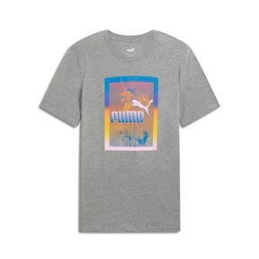 PUMA Palms Men's T-Shirt in Medium Grey Heather Product Image