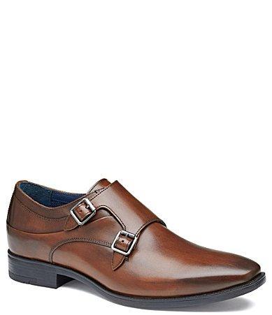 Johnston  Murphy Mens Gibbons Double Buckle Monk Strap Dress Shoes feature Product Image