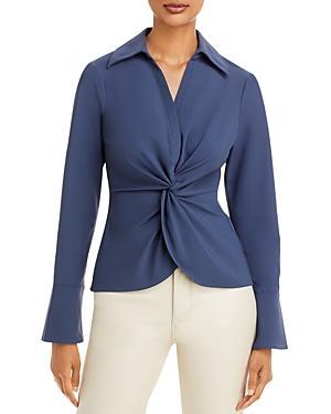 Cinq  Sept Mckenna Knot Waist Shirt Product Image