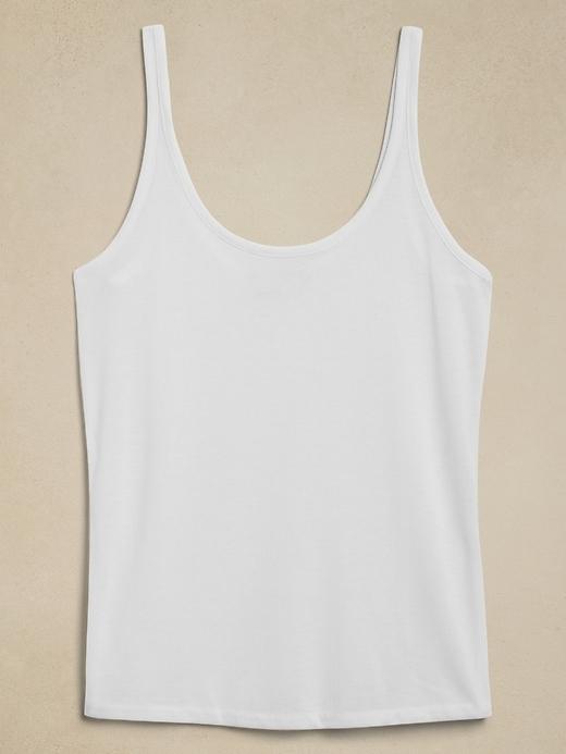 Sheer Ribbed Tank Top Product Image