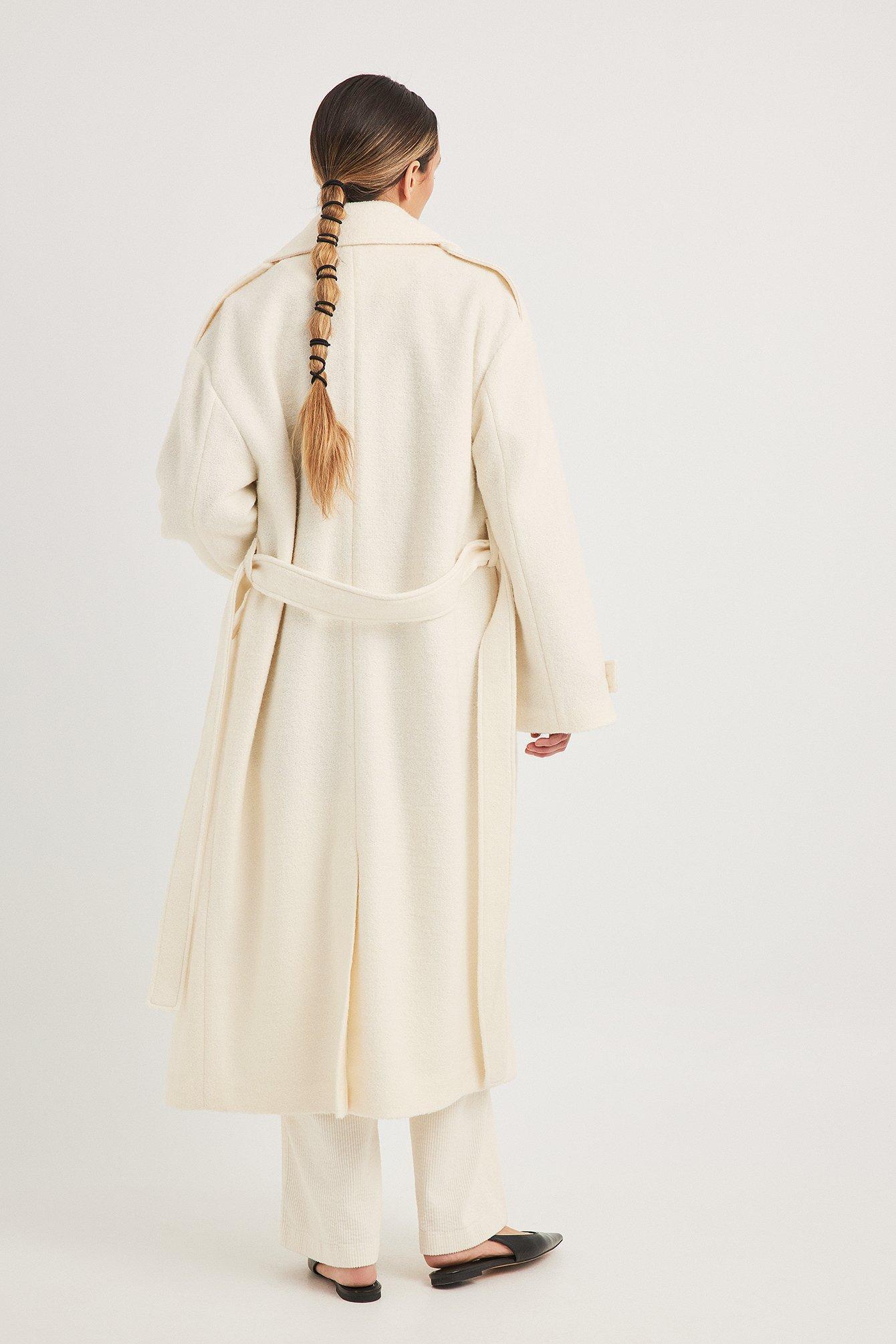 Belted Structured Coat Product Image