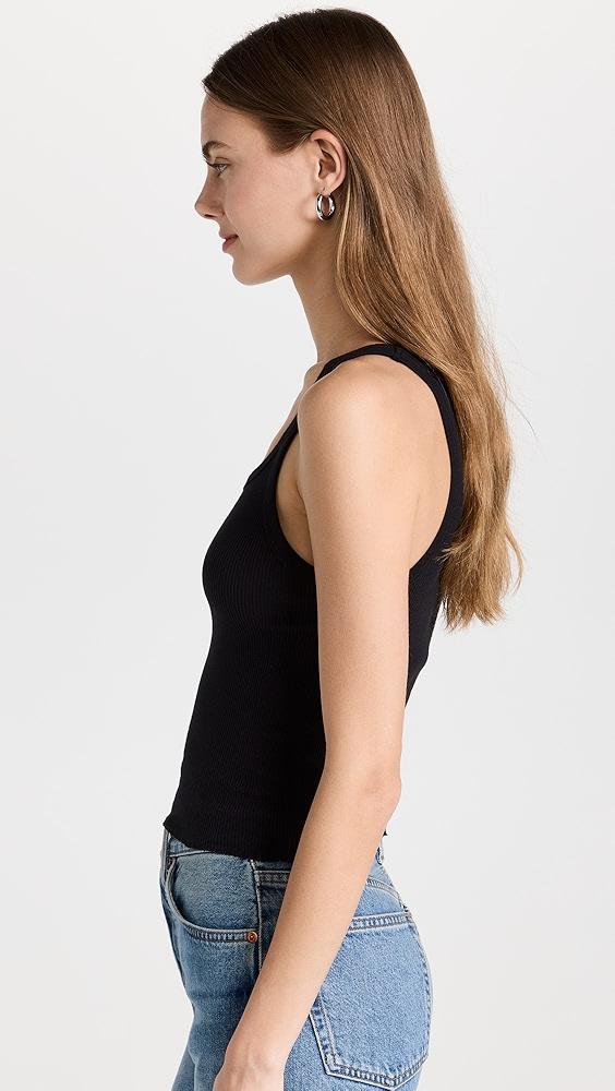 RE/DONE Cropped ribbed tank | Shopbop Product Image