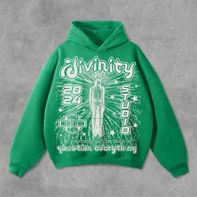 Hellstar Divine Meditation No 88 Graphics Pocket Hoodie Product Image