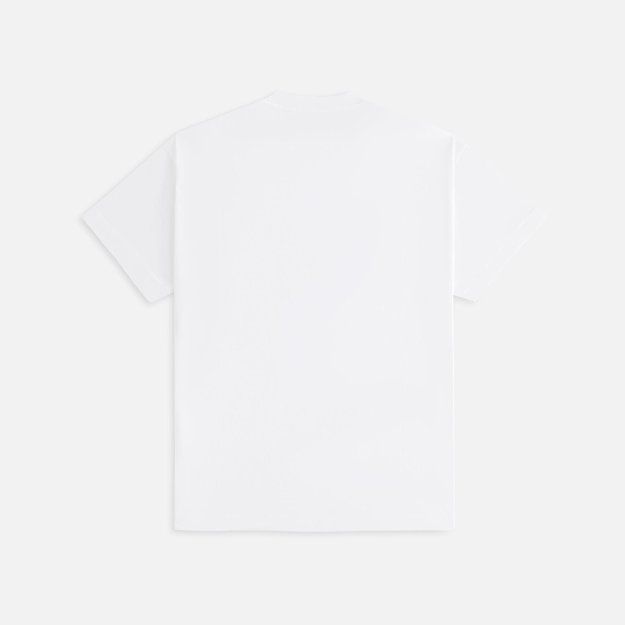 Kith Women Burst Logo Vintage Tee - White Female Product Image