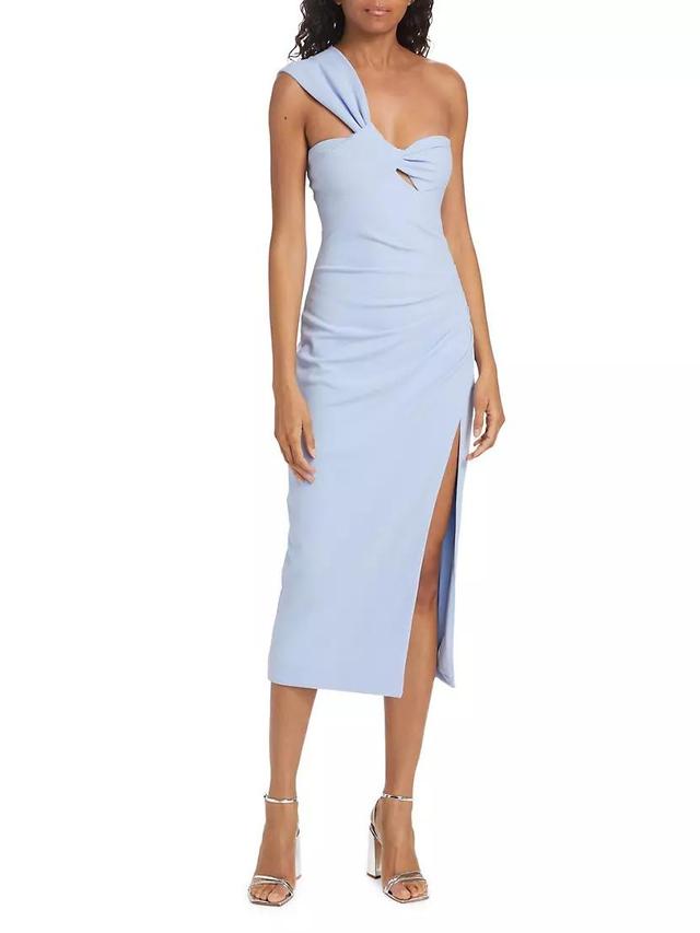 Fawn One-Shoulder Midi-Dress Product Image