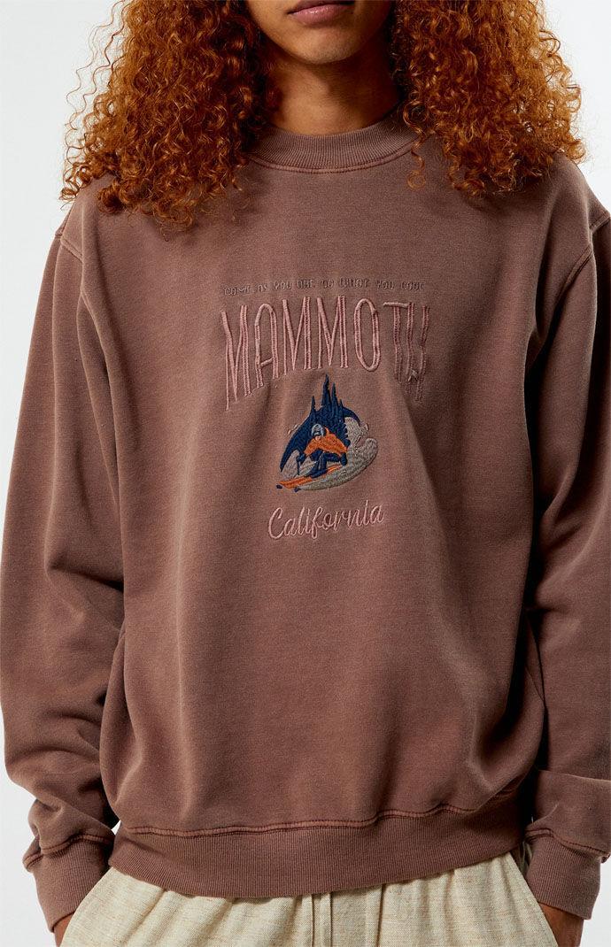 Men's Mammoth Embroidered Crew Neck Sweatshirt Product Image