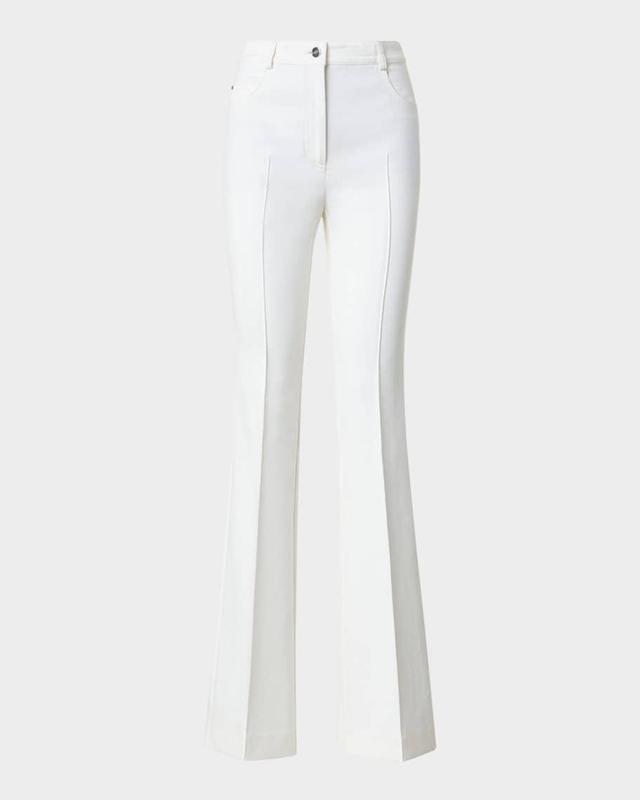 Farid Bootcut Stretch Double Face Pants Product Image