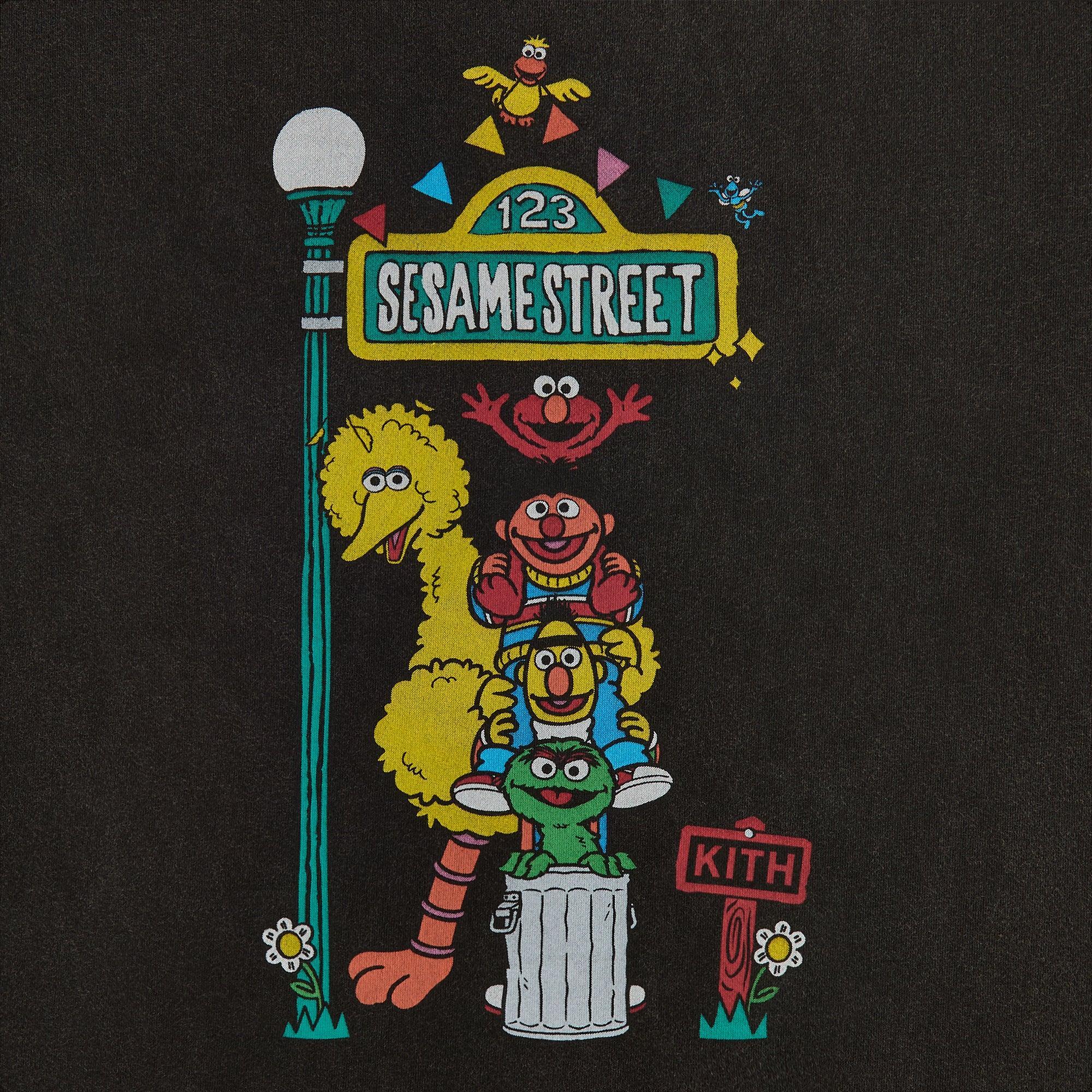 Kith for Sesame Street Lamp Vintage Tee - Black Male Product Image