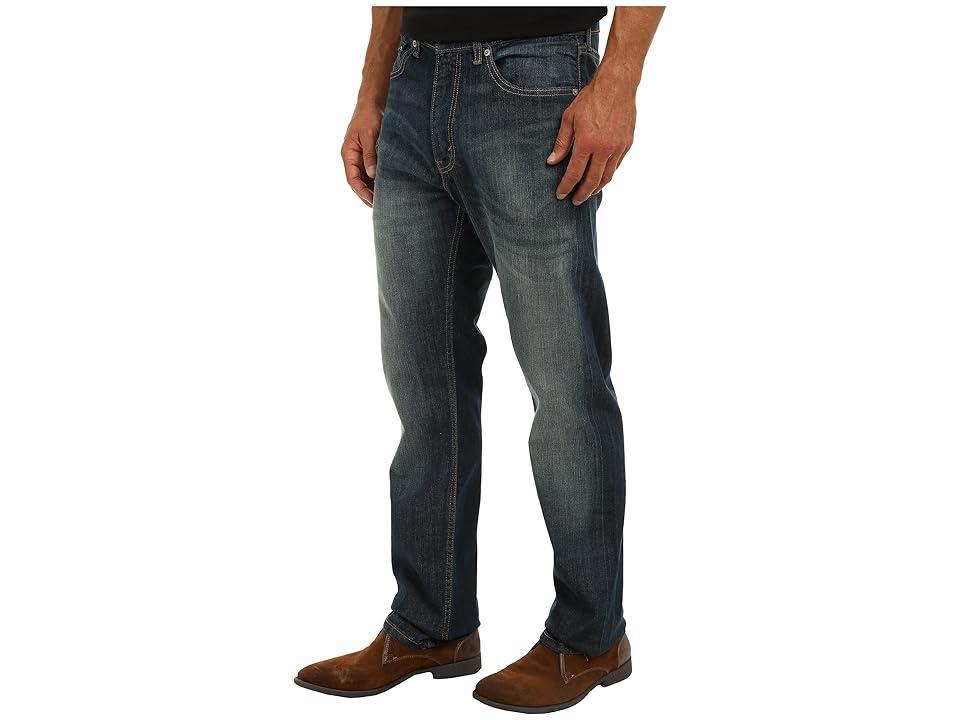 Mens Levis 505 Regular Fit Stretch Jeans Product Image