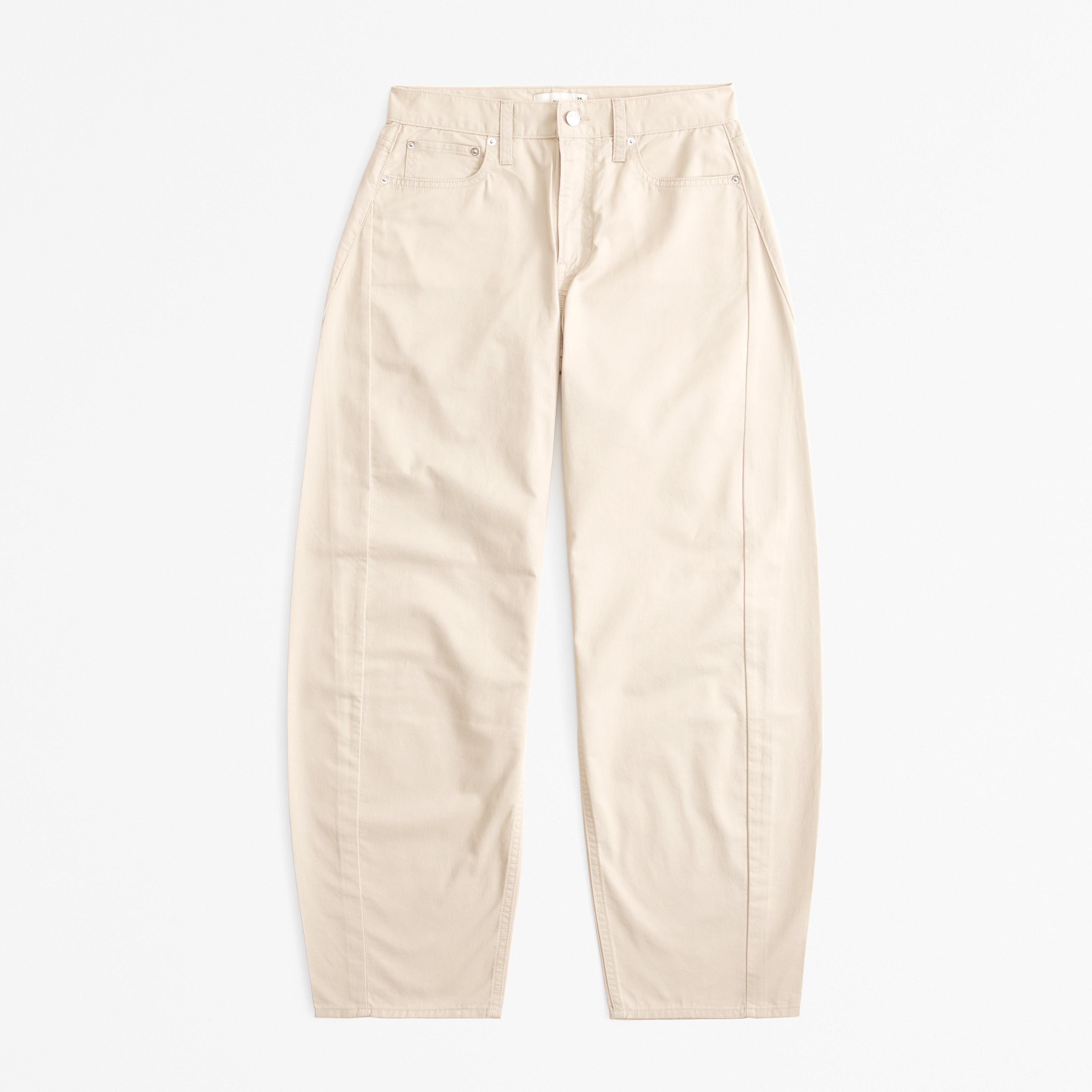 Curve Love Mid Rise Barrel Pant Product Image