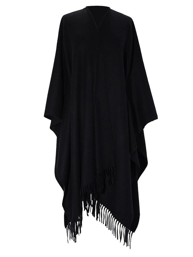 Womens Wool & Cashmere Oversized Wrap Product Image