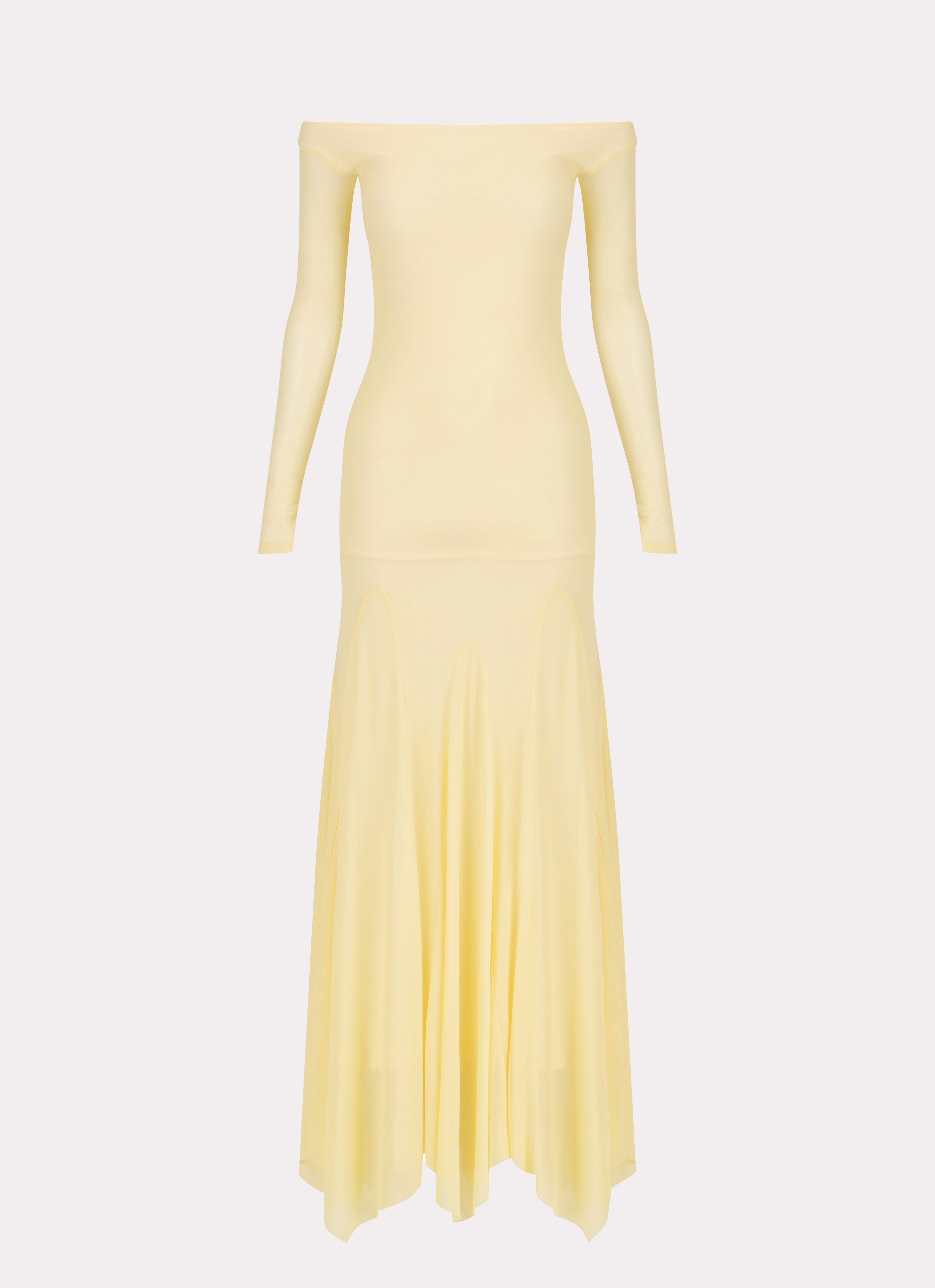 Maribel Maxi Dress - Yellow Product Image